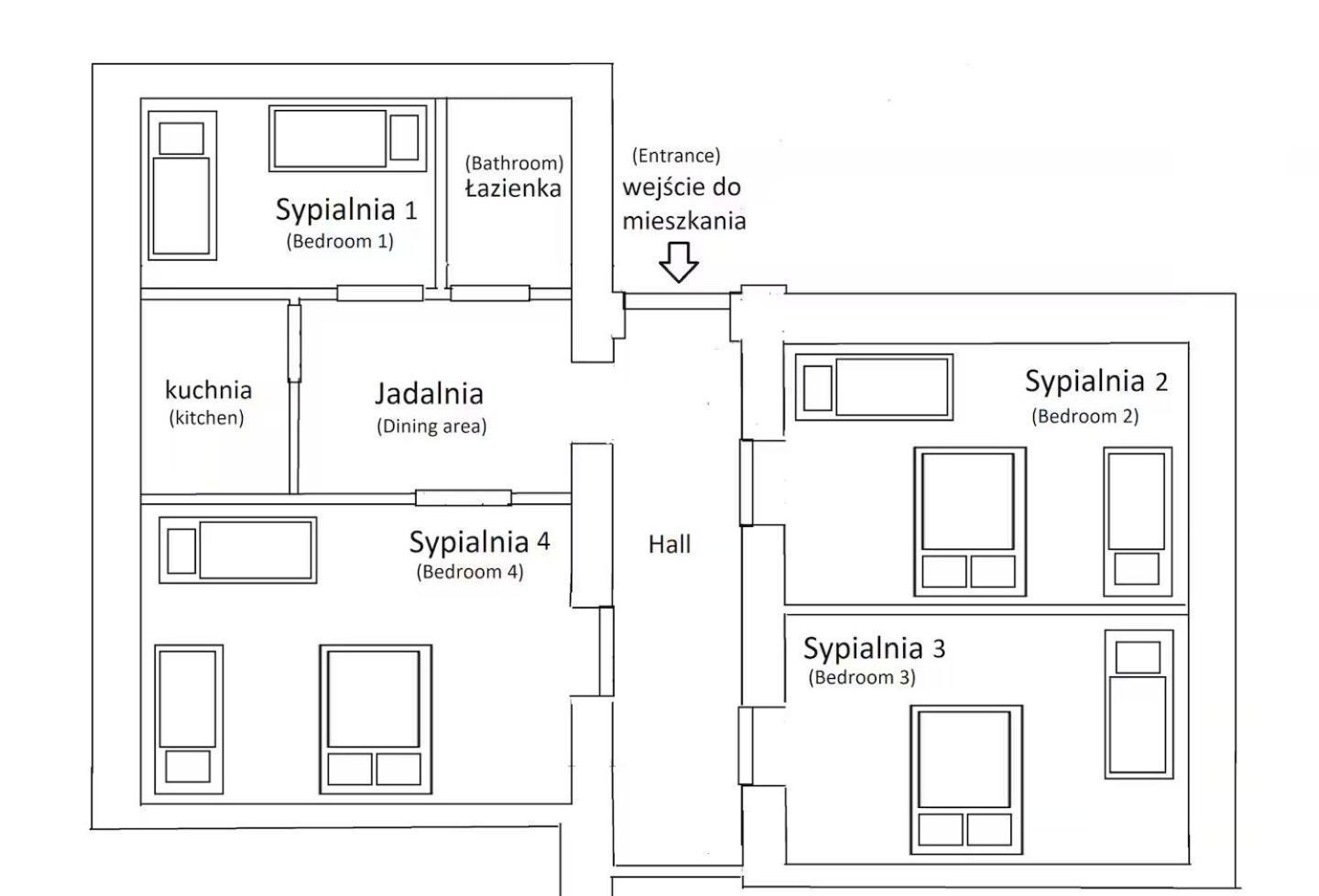 Master Corner Apartment Краков Экстерьер фото